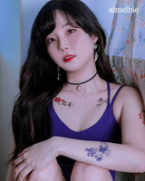 Crescent Moon Choker - Gold Color (Penthouse3 Hanjihyun, LOONA Yves Choker)