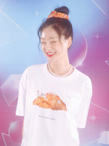 0 1 mountain croissant t-shirt - WHITE (6567586791542)
