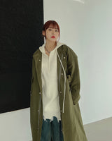 フィッシュロングフィールドパーカ/Fish Long Field Parka (2color)