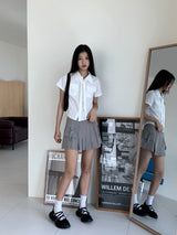 Oa tie set pocket collar southern shirt