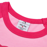 Sanrio HELLO KITTY レターリングラグランロングスリーブTシャツ