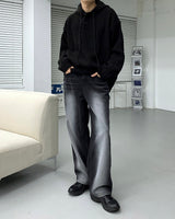 オーバーサイズフィットフードウォーマーニット/Oversized fit hooded warmer knitwear (2 colors)