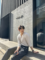 ロアサマーツータックワイドスラックス / Roa Summer Two-Tuck Wide Slacks (4 colors)