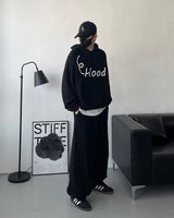 プリントオーバーフーディ / HOOD Printed Over Hoodie (3 colors)