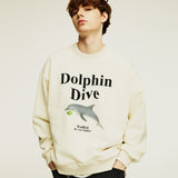 ドルフィンダイブスウェットシャツ/Dolphin dive sweatshirts