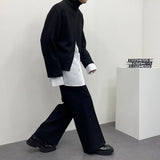 ツーウェイスリットニットウェア/OW Two-way Slit Turtleneck Knitwear (3 colors)