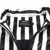 ストライプロゴパッディングジャンパー/BSR2223FWJK008 STRIPE LOGO PADDING JUMPER WHITE BLACK