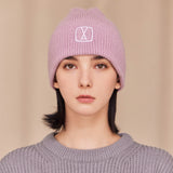 VA 3D Square Beanie / Coral