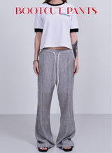 バンディングブートカットパンツ / banding bootcut pants