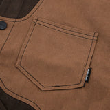 2 TONE PATCHWORK JACKET