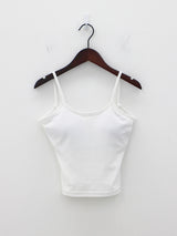 ハードキャップスリーブレストップ/Hard cap sleeveless (3color)