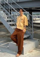 セミワイドミルクパンツ