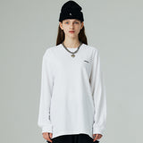 オーバーフィットパーソナルプリンティングロングスリーブT/OVERFIT PERSONAL PRINTING LONG-SLEEVED T-WHITE