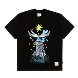 アティチュードスタンダードフィットTシャツ / 23 ATTITUDE STANDARD FIT T-SHIRTS WHITE / BLACK
