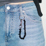 NOISE KEYRING BLACK