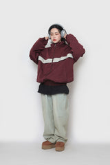 ミッドカラーパイピングジップアップ / Mid Colour Piping Zip-Up