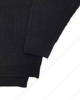 オーバーサイズフィットフードウォーマーニット/Oversized fit hooded warmer knitwear (2 colors)