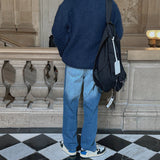ASCLO Mix Washing Denim Pants