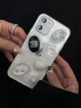 lucency iphone resin case