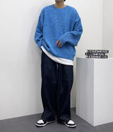 ピュアアンダイ2タックワイドパンツ / LN Pure undyed two-tuck wide pants