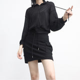 Rant see-through linen zip-up