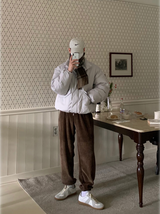 Nus. Coste Golgi Jogger Pants (Brown)