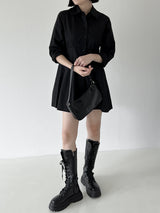 ラッシュピンタックワンピース/Lush Pintuck One Piece (3color)