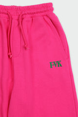 パッチスウェットパンツ/Patch sweatpants(pink)