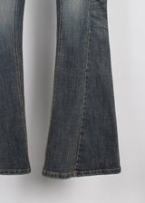 LINE BOOTS CUT DENIM