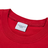 スペースドゥードゥルアートワーク半袖Tシャツ レッド