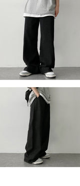 キュータピンタックデニムワイドパンツ / Cuta Pintuck Denim Wide Pants