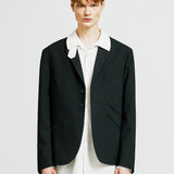 essential double welt pocket blazer (6615505830006)