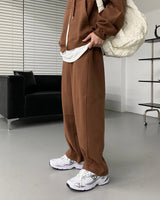 90'sキューブランプナッピングテーパードパンツ / 90's Cube Lamb Napping Tapered Pants (5 colors)