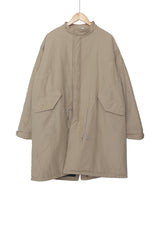 Long bomber  padded jacket