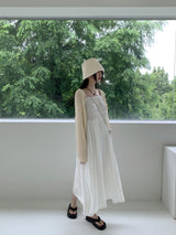 夏 ベーシック ストリング リボン クロップド ボレロ カーディガン/[6 colors] Honey Summer Basic String Ribbon Cropped Bolero Cardigan
