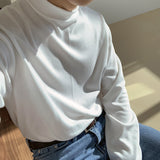 パーフェクトセミハーフネックTシャツ