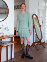 PLEATS SKIRT_MINT (6580083032182)