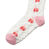 スモールチェリーパターン靴下セット／SMALL CHERRY PATTERN SOCKS SET [MULTI]