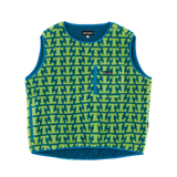 Tロゴフリースベスト (VF81212W) - GREEN/B.GREEN