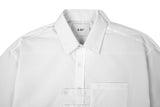 ダブルホルダー半袖Tシャツ/DOBLE HOLDER STRIPE HALF SHIRT WHITE