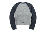 DESTROYED KNIT CROP SLEEVE