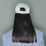 Contemporary Nylon Cap (Silver)