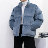[Unisex] 2wayベルベットショートダウンジャケット