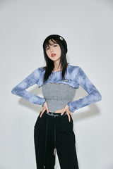 クラウドクロップTシャツ / TOP(9051) Cloud Crop Tee