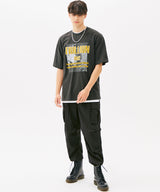 RUDDY RETRO PAPER T-SHIRT (CHARCOAL) (6585245106294)
