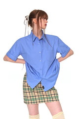 ORIGINAL MINI CHECK SKIRT (BEIGE)