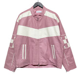 チェッカーラインレーシングジャケット (3 color)