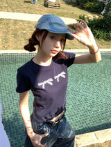 トラベルボウショートスリーブtシャツ
