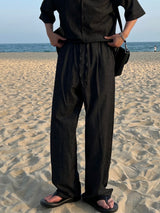 パーフェクトリネンデニムパンツ / PERFECT LINEN DENIM PANTS(2COLOR)