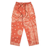 23 ペイズリーカーゴパンツ / 23 PAISLEY CARGO PANTS ORANGE / KHAKI / NAVY / BLACK